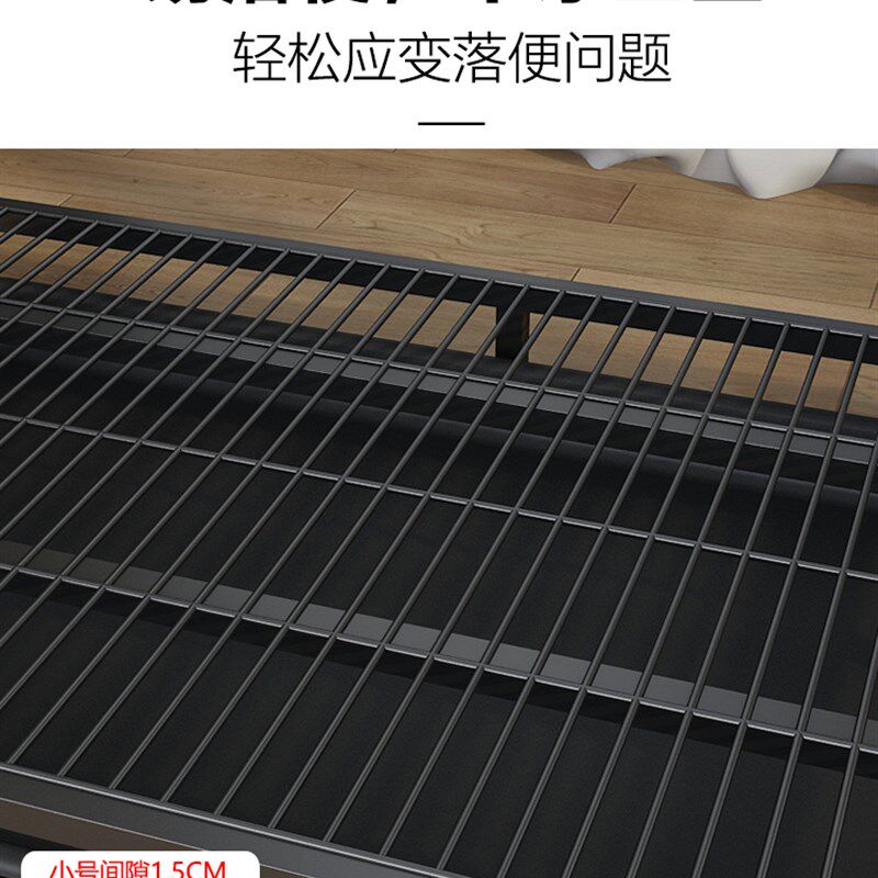 大型犬专用防踩屎抽拉抽屉式便盆狗狗厕所大缝隙易漏不湿脚尿盆