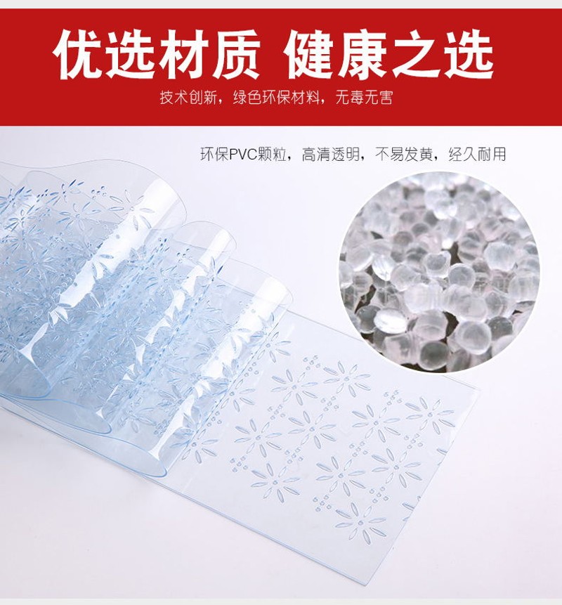夏季透气门帘塑料PVC防蚊软门帘家用通风透气帘带孔镂空防蝇门帘