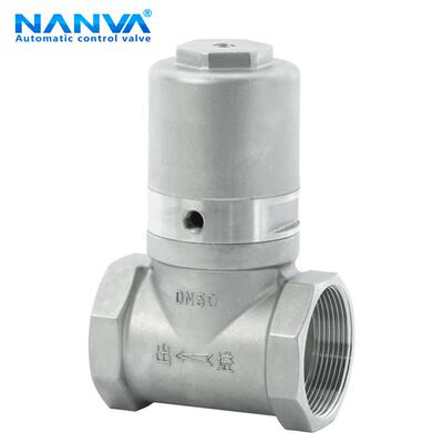 不锈钢气控阀Q22HD-DN50DN65气动控制阀管阀切断阀洒水车专用
