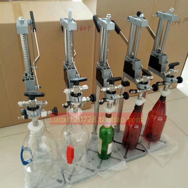 万能等压灌装器可用于各种瓶子自酿精酿等压灌装器