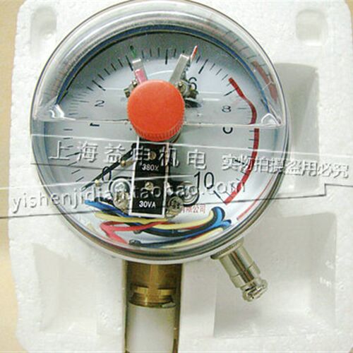YNXC-100 0-10MPA/耐震磁助电接点压力表/磁助电接点压力表