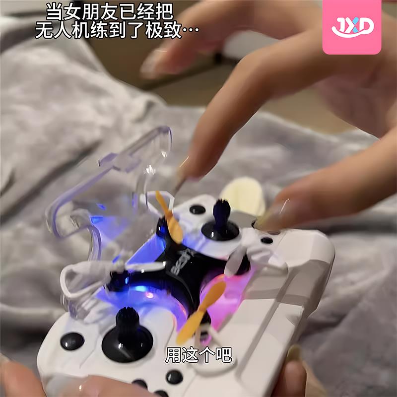 2025新款弹射小飞机遥控迷你无人机玩具J小男孩女儿童超强续航学