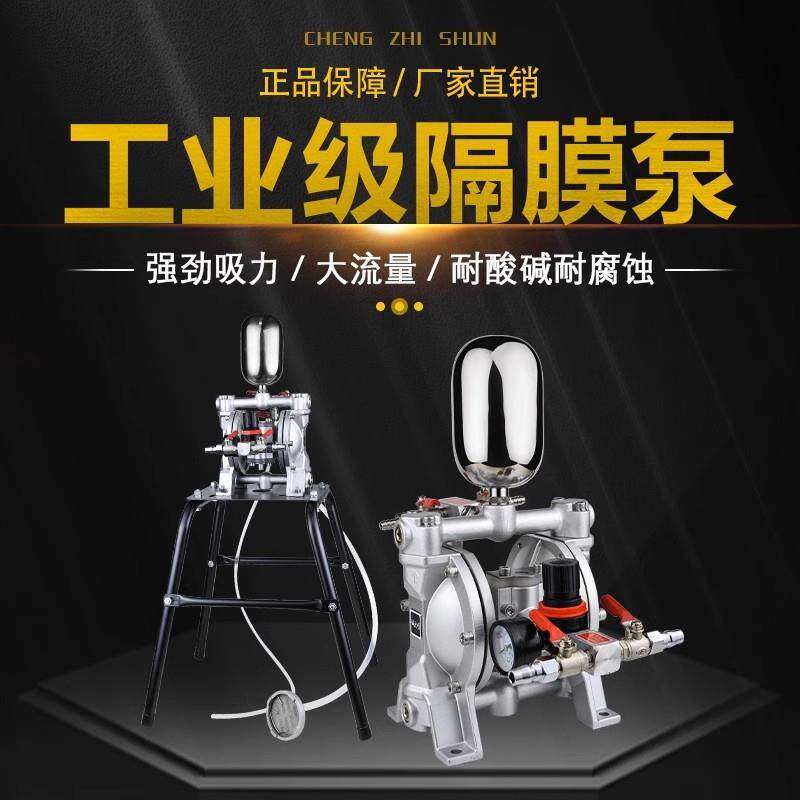 诚之顺DDP-10隔膜泵油漆耐腐蚀耐酸碱工业汽车家具喷油漆泵胶水墨
