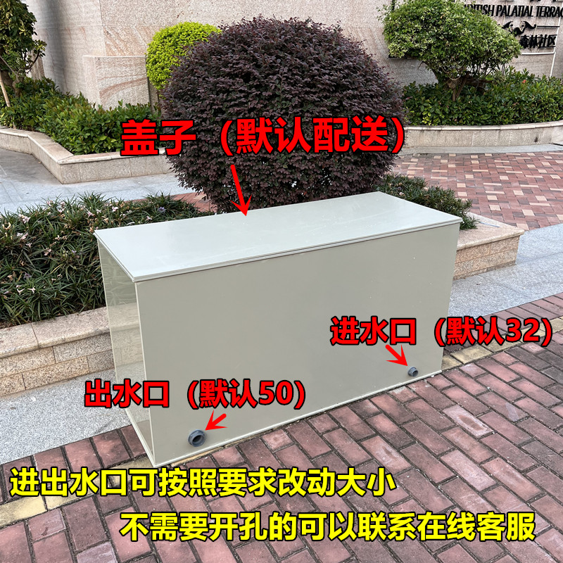 鱼缸上滤干湿分离过滤盒锦鲤缸侧滤过滤器大型鱼池过滤槽带沉淀仓