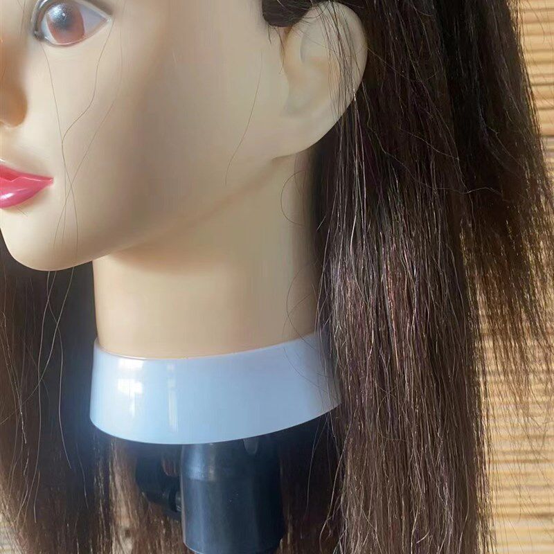 百分之八十五真发18寸混合发剪发染色专用头模通用模特头美发头模