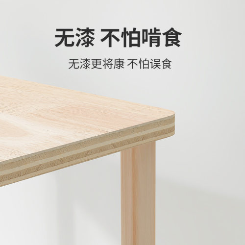 仓鼠多功能平台双层实木造景桌子 仓鼠用品宠物笼子 爬梯支架饭桌
