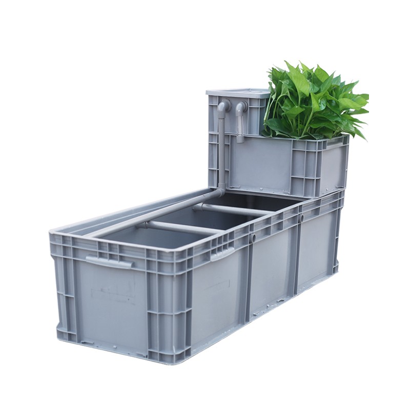 乌龟过滤养殖箱水培植物循环过滤净化水质养龟养鱼多功能一体箱