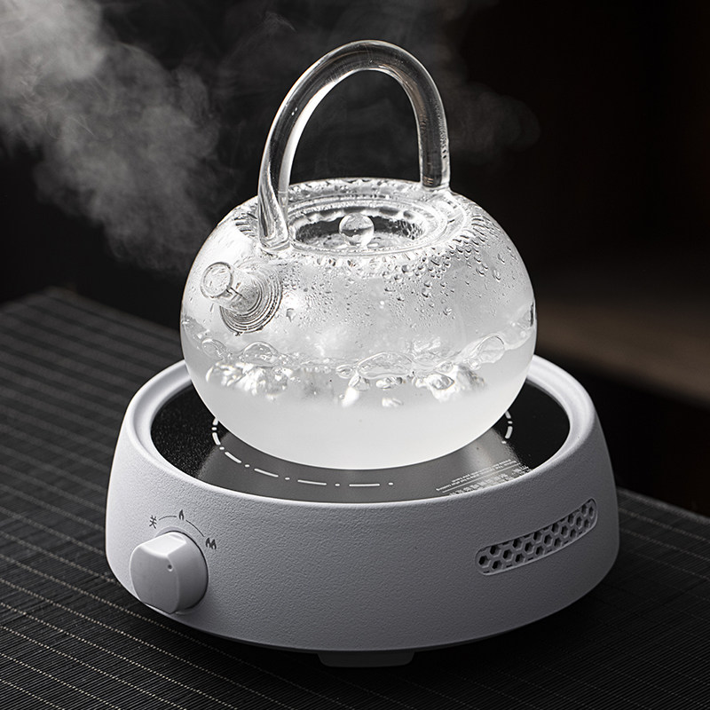 轻奢玻璃功夫茶具套装耐热红茶泡冲茶器家用会客办公室日式花茶壶