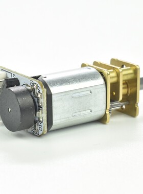 GA12-N20微型直流减速金属齿轮马达 小电机智能小车3v6v12v编码器