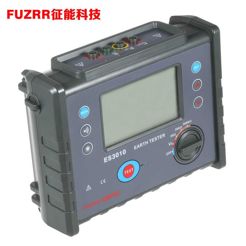 征能ES3010/ES3010E数字式接地电阻测试仪表 土壤电阻率测试仪