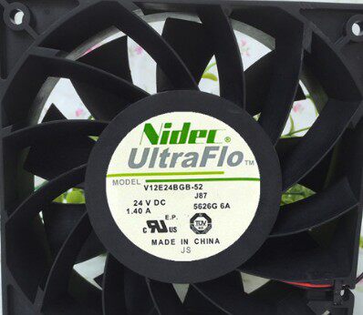 全新风扇V12E24BGB5-52 DC24V 1.40A日本NIDEC 变频器风扇