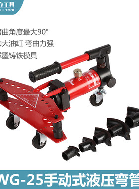 新款SWG-25液压弯管机 手动弯管器10-25MM 钢管铁管不锈钢圆管