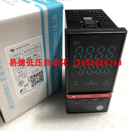 WINPARK常州汇邦温控仪AK6-BKL110 AK6-BKS110-C000R-X继电器