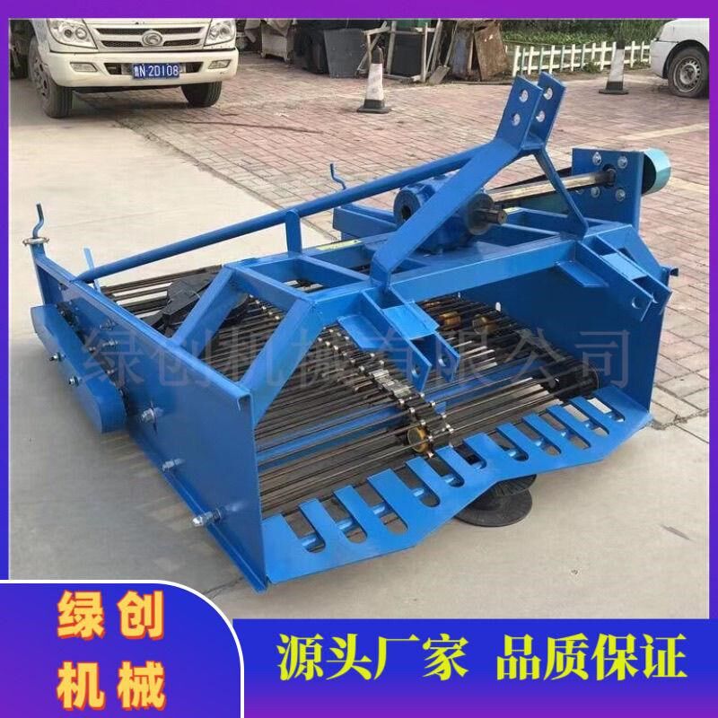 多功能土豆收获机药材皮带拖拉机震动地瓜洋芋新款红薯农用机械