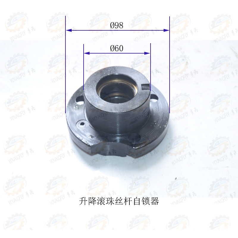 北京一机 南通科技XA5032A XA6132A升降滚珠丝杆自锁器