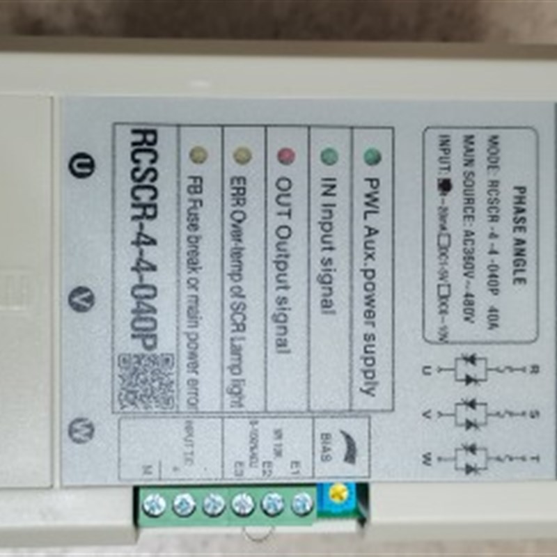 RCSCR-4-4 RUICHEN瑞铖 三相电力调整器 RCSCR-4-4-040P 380V 40A