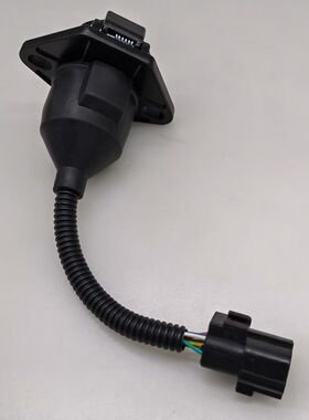 适配解放半挂车七孔插座7芯纯铜J6P JH6 J6LJ6电源连接带线插头座