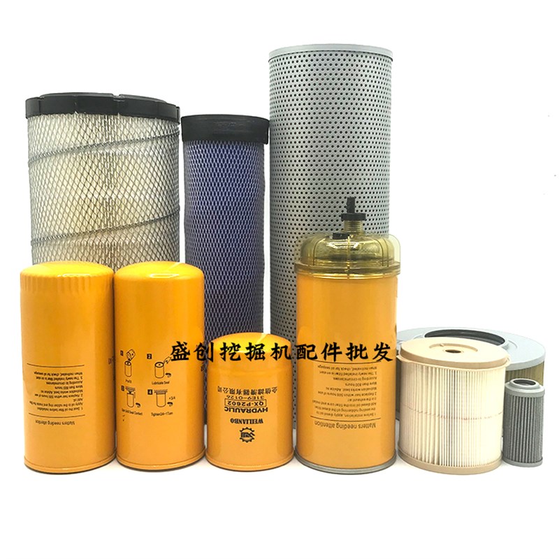 山东临工LG6125F 125新款机油滤芯柴油油水空气液压回油进油配件