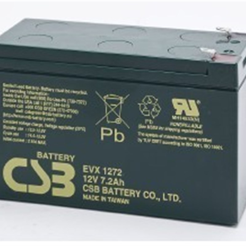 CSB EVX1272 12V7.2AH后备电源/照明电源/船舶设备/仪器仪表电池