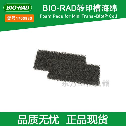 Bio-rad伯乐 1703933Trans-Blot转印槽海绵垫,1703933,8X11cm,4个