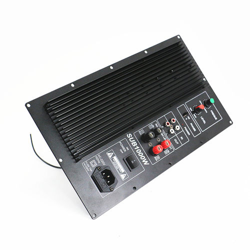 1000W重低音炮环牛功放板220V有源单声道功放板大功率A1943C5200