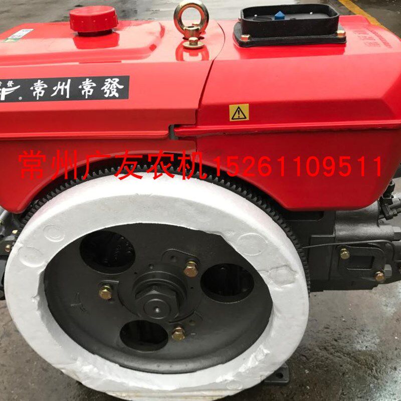 常州常发CFZS1125 28马力电启动扁水箱柴油机农用三轮车三卡车