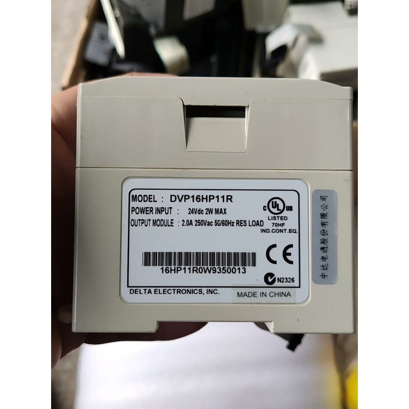 台达PLC,台达模块,DVP16HP11R,实物拍摄成色如图