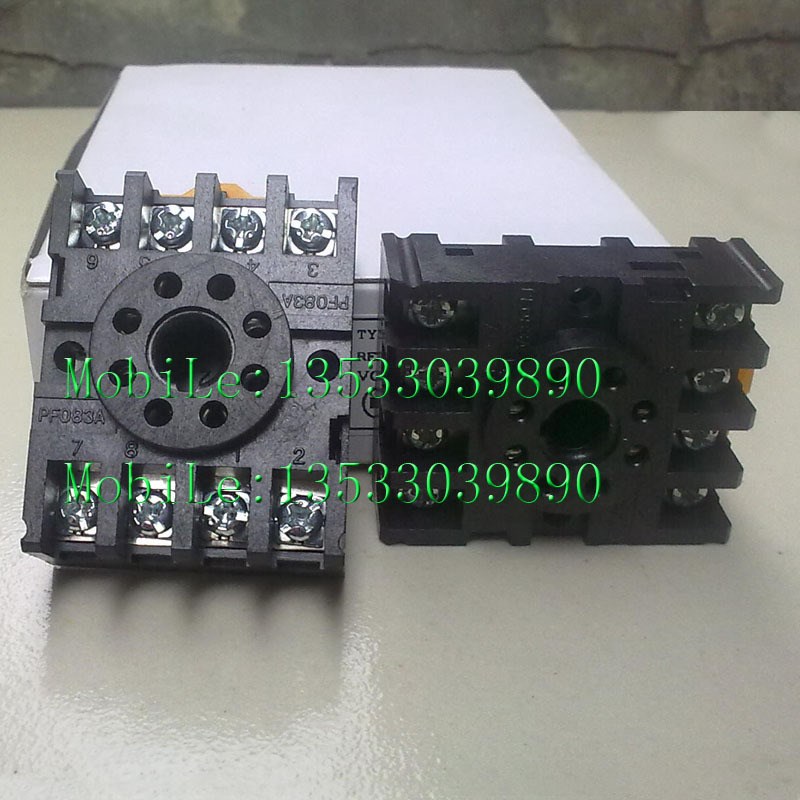 继电器 插座PF083A配AH3-3 MK2P-I H3BA-N8H C61F-GP