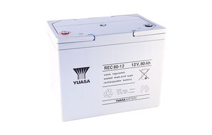 全新YUASA汤浅REC80-12 12V80AH应急电源 REC80-12I蓄电池免邮