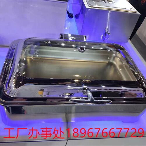 KINGO南洋精工TCE20104 长方形布菲炉 保温炉 内胆 可视 自助餐炉