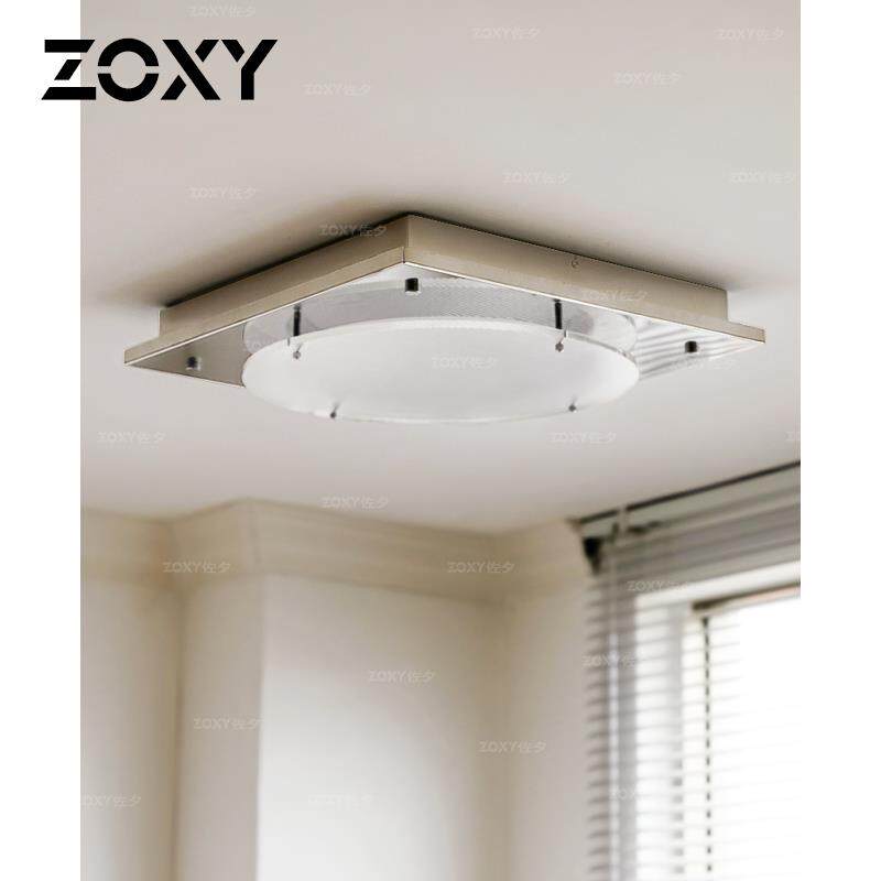 zoxy中古包豪斯灯具卧室灯吸顶灯客厅书房护眼创意设计感复古LED