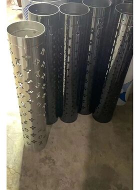 不锈钢防烫网家用烤火取暖炉排烟管隔热网罩壁炉烟囱烟筒管防护网