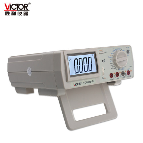 胜利正品 数字万用表VC8045-II高精度台式万用表 数字万能表
