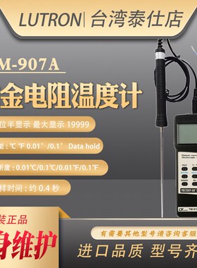 进口高精度0.01工业用PT100铂电阻数字温度计数显测温仪TM-907A