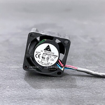 台达 2.5cm 2510 12V 0.12A AFB02512HHA 3线测速散热风扇