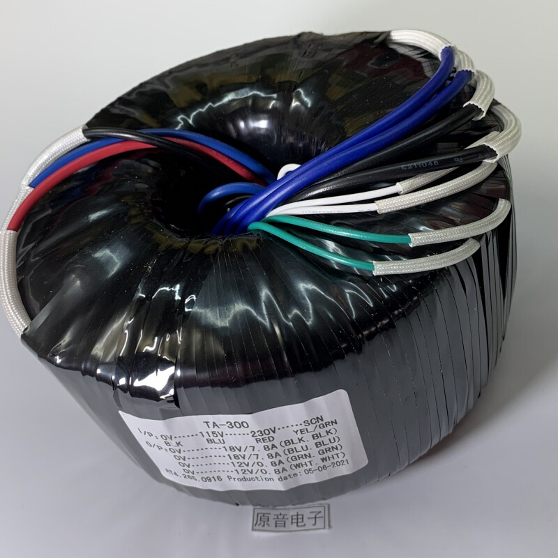 环型变压器300W 双18V+双12V 环牛电源变压器 高级音响用 铜线