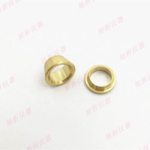 1/4英寸黄铜双卡套 黄铜三通 二通接头配套密封圈 卡圈 卡套压环