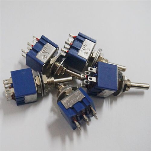 崇实 摇柄钮子开关 MTS-202 六脚二档  6A