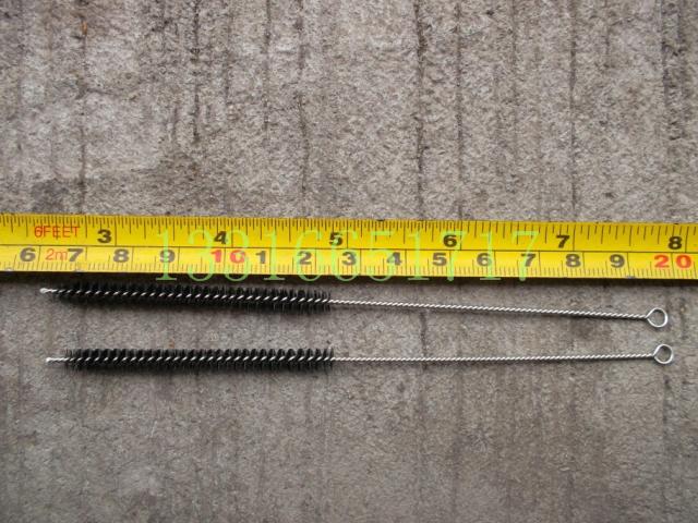 长14cm 直径5mm 细小 管道刷 小型 硬毛 塑料 毛 试管刷