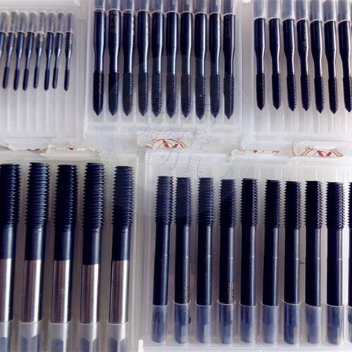 挤压丝锥 铝合金用黑色氮化挤压机用丝锥 镀钛无屑手用丝攻M2-M8