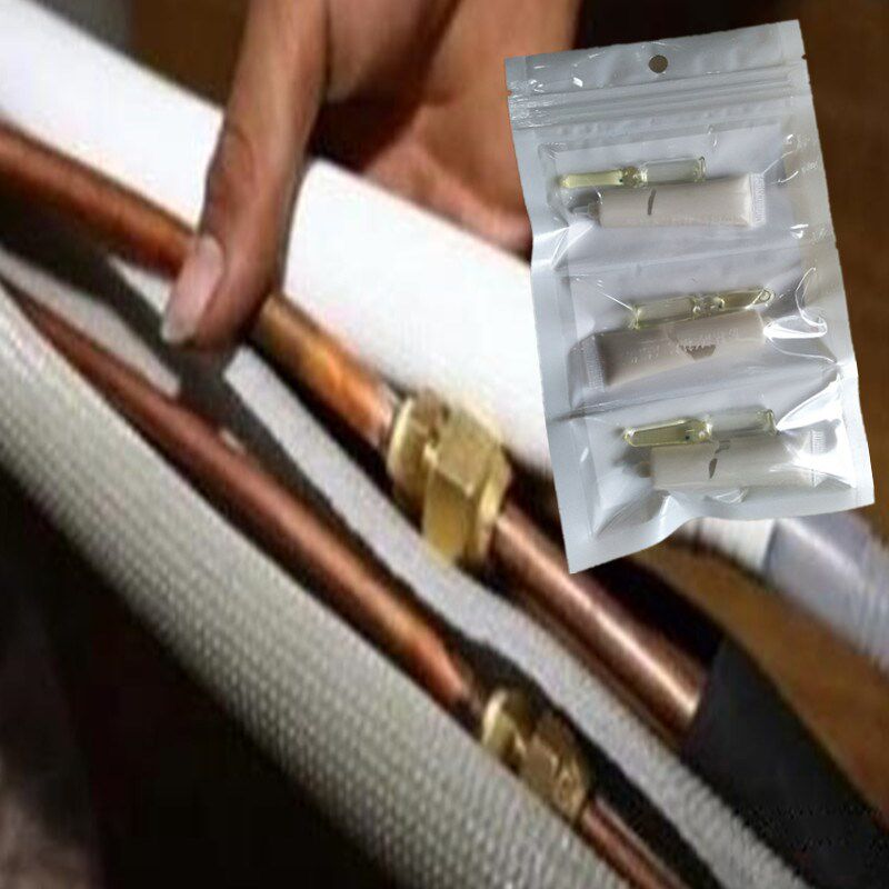 空调铜管破损漏氟修补胶冰箱压缩机铝管铁管焊接头漏冷媒补漏抗压