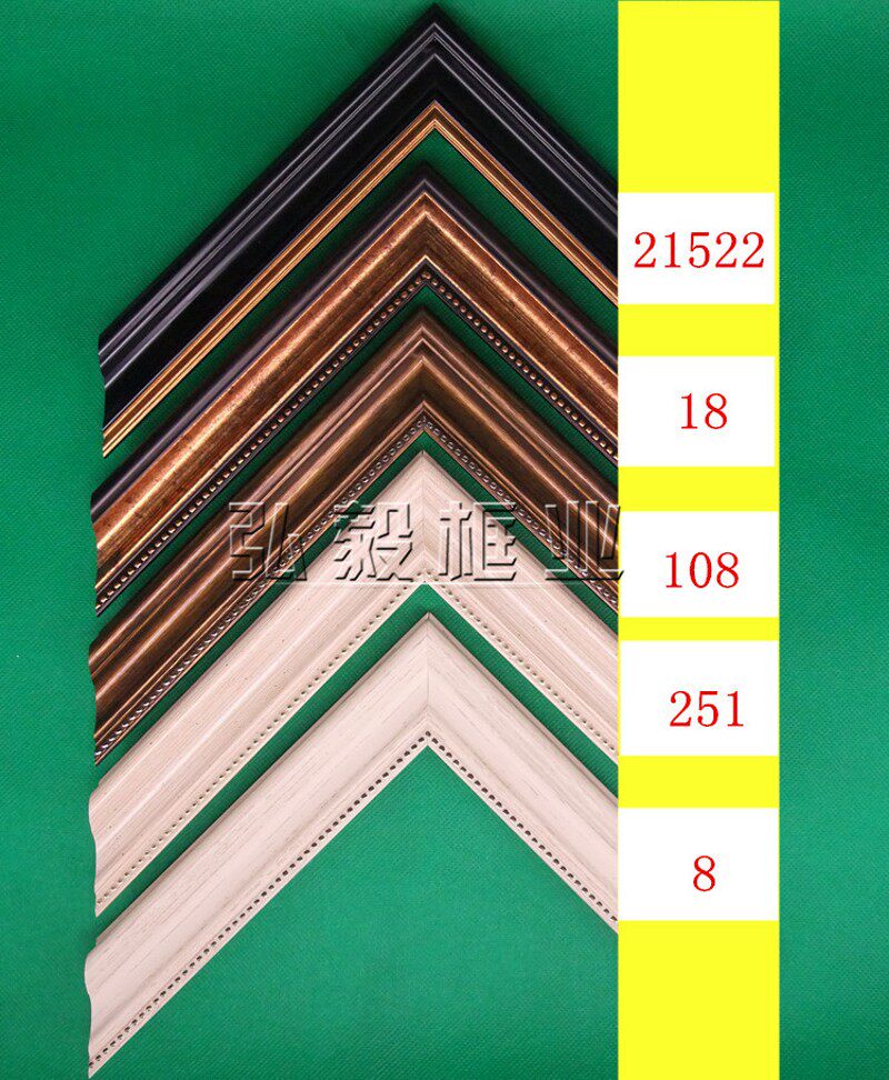 PS发泡框条线条 电表箱油画线条照片墙相框镜框装饰画框条 7HT25