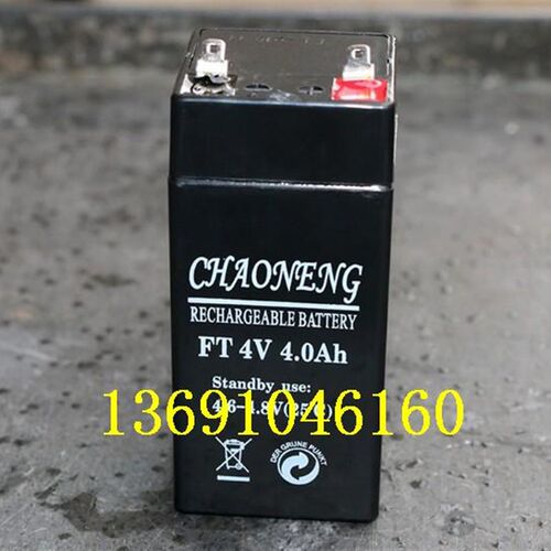 CHAONENG蓄电池FT4V4.0Ah电子称台秤计价称电瓶 HF4V4.0AH  4V4AH