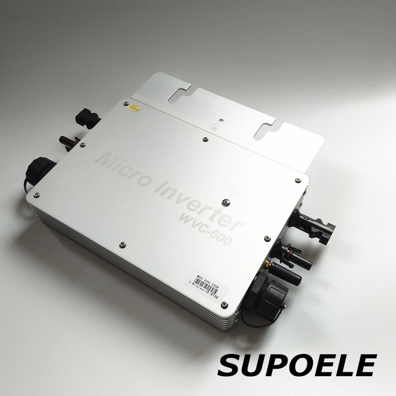 22-50V输入防水并网微型WVC-600W太阳能光伏逆变器 IP65