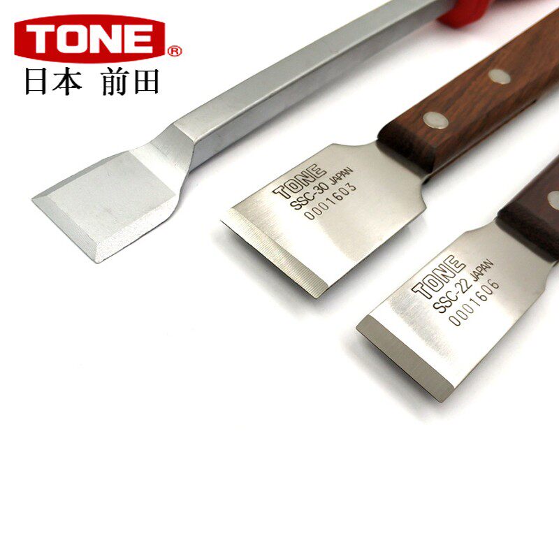 日本TONE前田wiha进口汽修专用不锈钢铲刀 美工刮刀 贴膜除胶铲刀