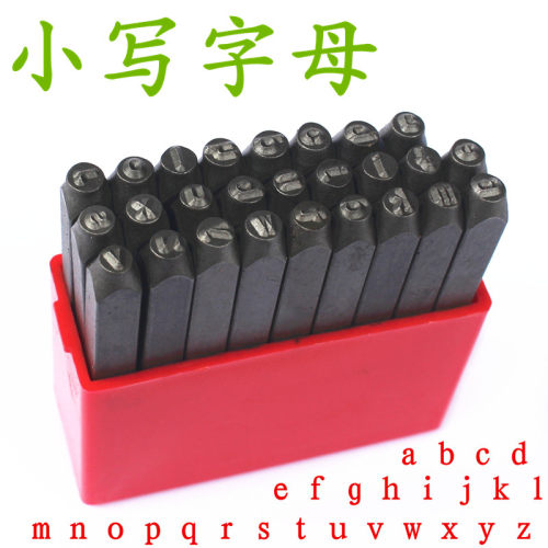 小写钢字母/ 钢印 钢号码 钢字码  3mm