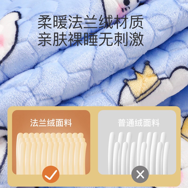 婴儿车坐垫推车座垫高景观车躺垫软垫宝宝摇篮睡垫法兰绒垫子冬季