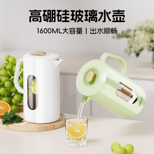 冷水壶家用大容量耐高温防爆玻璃泡茶开水凉水杯冰箱客厅装水扎壶