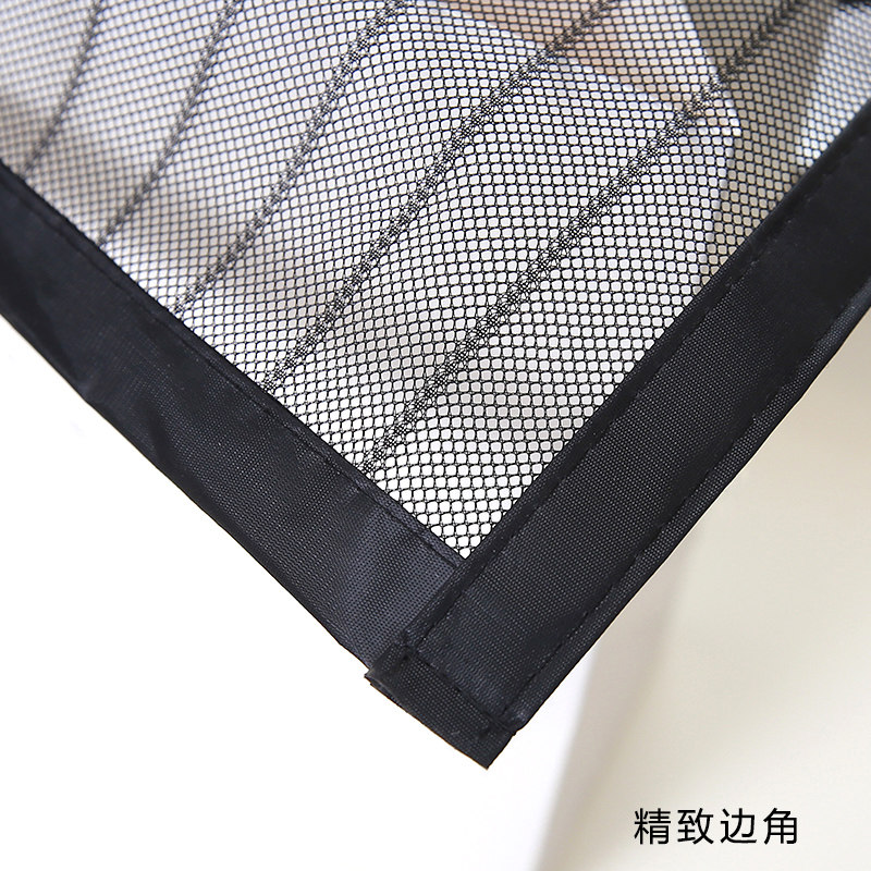 夏季家用防蚊虫网纱窗帘高档魔术贴免打孔隔断装饰帘磁性自贴吸铁