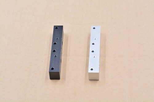 link cnc 精品 Makerbot  双喷头 挤出机喉管固定块 铝块 MK8 I3